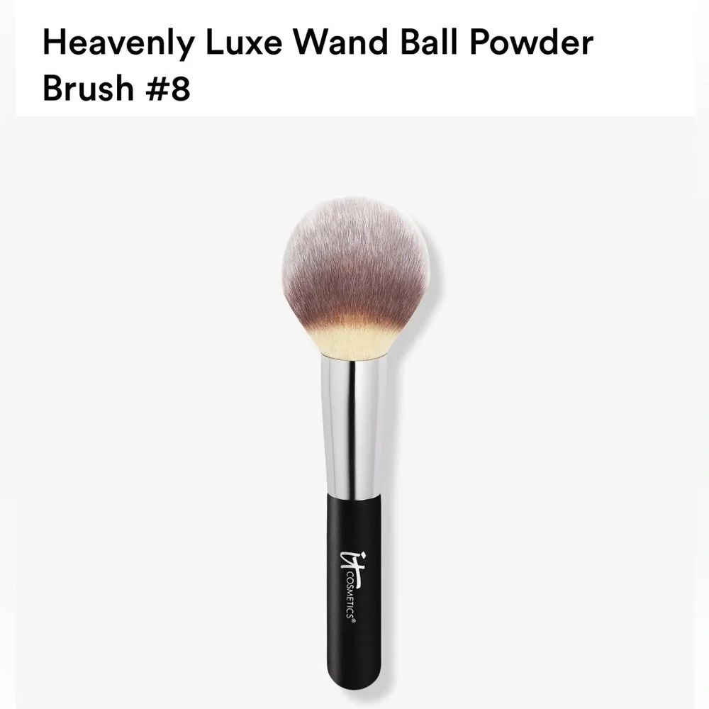 It cosmetics Heavenly Luxe Wand Ball Powder Brush #8 New never opened retail $50